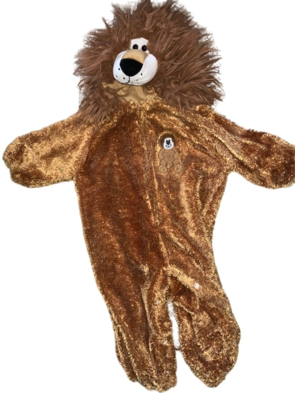 Brown Lion Costume Dress Up Fantasy Play size 12-18 months